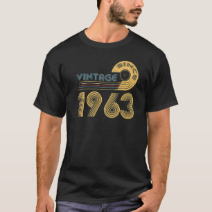 T-shirt 60 ans Vintage 1963 60e anniversaire 31