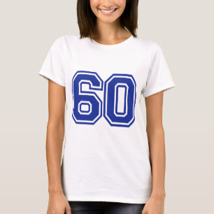 T-shirt 60 - nombre - soixante
