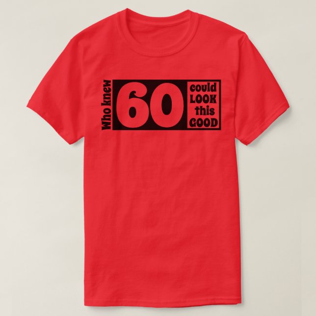 T-shirt 60 si beau (Design devant)
