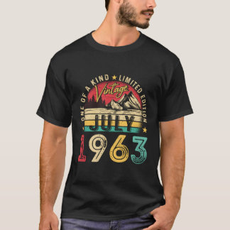 T-shirt 60E Anniversaire 60 Juillet 1963