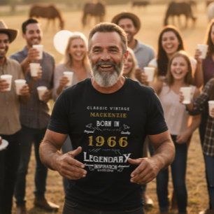 T-shirt 60e anniversaire Ajoutez votre nom Né 1961 Légenda