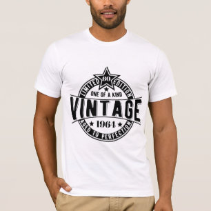 T-shirt 60e anniversaire Cadeau Vintage 1960 Âgé à la perf