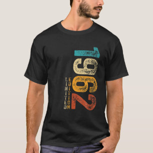 T-shirt 60E Anniversaire Cadeaux 60 Anniversaire Retro Lim
