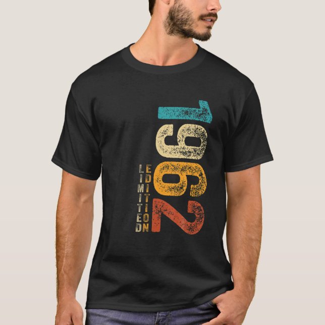T-shirt 60E Anniversaire Cadeaux 60 Anniversaire Retro Lim (Devant)