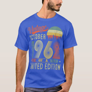 T-shirt 60e anniversaire Cadeaux Vintage octobre 1962 Limi