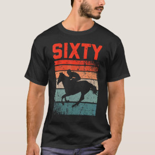 T-shirt 60e Anniversaire Cheval Ventilateur 60 ans Homme W