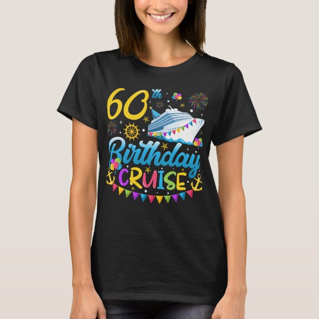 T-shirt 60e anniversaire Croisière B-Day Femmes (Devant)