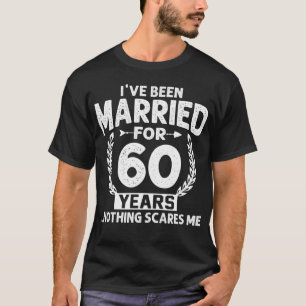 T-shirt 60e anniversaire de mon mariage 60 ans