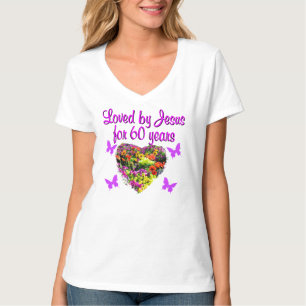 T-SHIRT 60E ANNIVERSAIRE FLEURS SAUVAGES