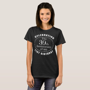 T-shirt 60e anniversaire Gag cadeau