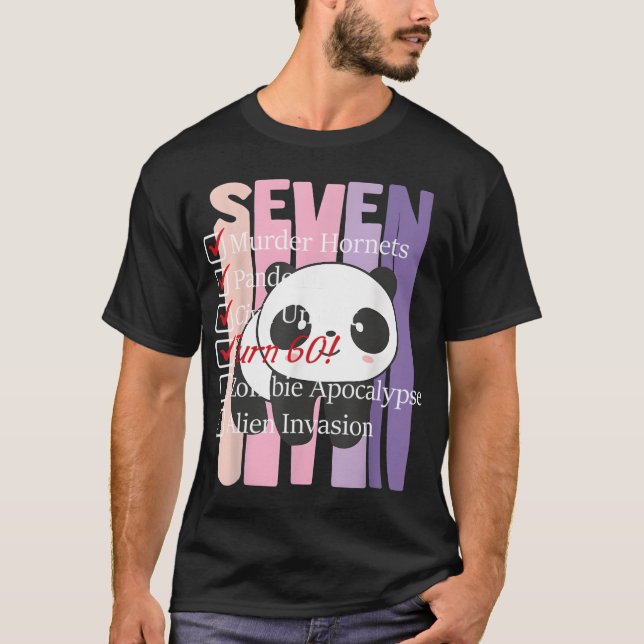 T-shirt 60E Cadeau Anniversaire 60 Ans Amusant 2020 Quaran (Devant)