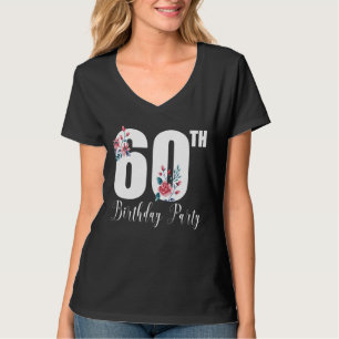 T-shirt 60e fête d'anniversaire 60e fête d'anniversaire 19