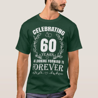 T-shirt 60ème anniversaire de naissance du Mariage pour le
