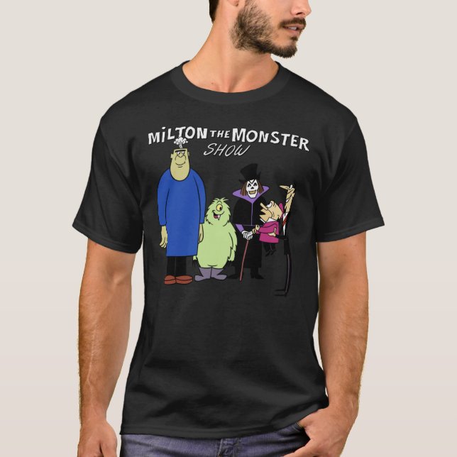 T-shirt 60s Milton le Monster Show Characters et Logotyp (Devant)