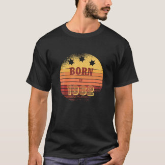 T-shirt 60Th Anniversary Classic Retro Vintage Sunset Birt