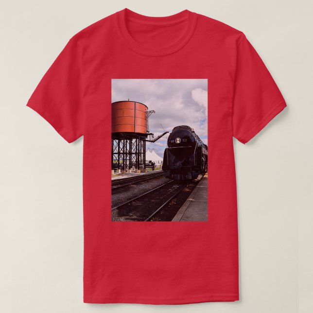 T-shirt 611 Moteur à vapeur Norfolk et Western (Design devant)