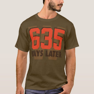 T-shirt 635 Jours Après BrownOrange
