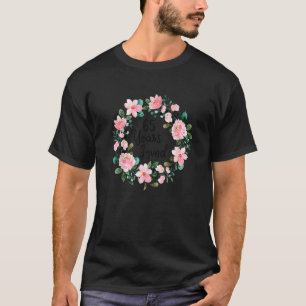 T-shirt 65 ans Hommes aimés Femmes 65 ans Floral 65e