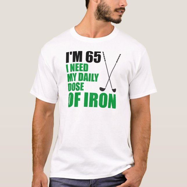 T-shirt 65 Dose Quotidienne De T-Chemise En Fer (Devant)