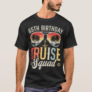 T-shirt 65E Anniversaire Croisière Famille Hommes Correspo