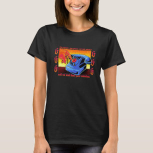 T-shirt 666 Numéro du diable de la bête Satanique Gothique
