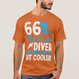 T-shirt 66 Année Plongée Plongée Plongée Snorkel 66 Annive