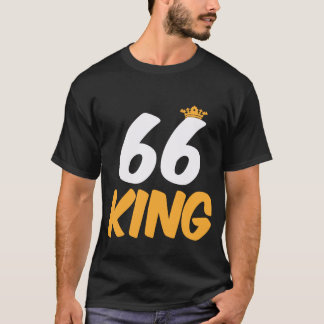 T-shirt 66. Anniversaire Présenté Cadeau Funny 66 Ans