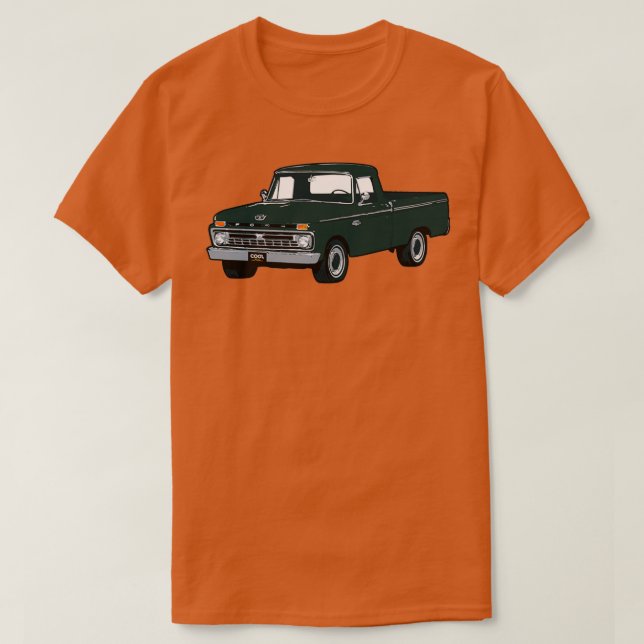 T-shirt 66 Green F Truck (Design devant)