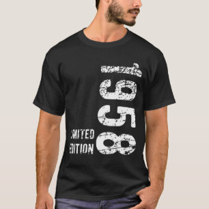 T-shirt 66e cadeau d'anniversaire 1958 Edition limitée 66