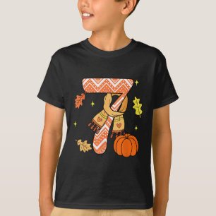 T-shirt 67 Automne Citrouille Drôle de Mème Six Sept