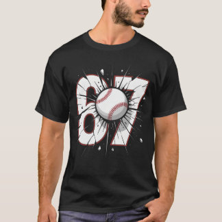 T-shirt 67 Baseball Six Seven 6 7 Mème