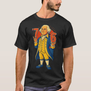 T-shirt 67 blagues de George Washington Mème Six Sept Géné
