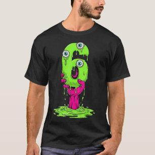 T-shirt 67 Déguisement Halloween Drôle Numéro 6 Six Mème P