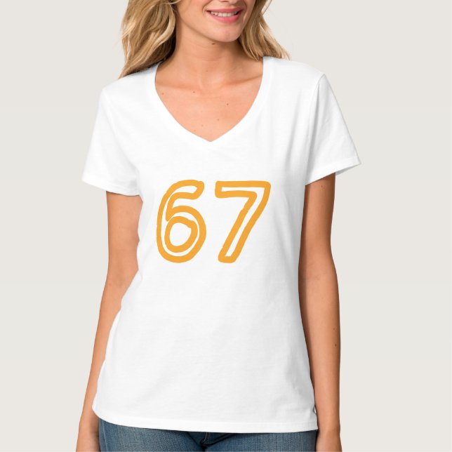 T-shirt 67 ft 6 7  (Devant)
