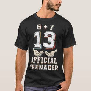 T-shirt 67 Garçons Filles de 13 ans nager 13e Anniversaire