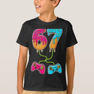 T-shirt 67 Glace Dégoulinante Mème Joueur Six Sept Gen Alp