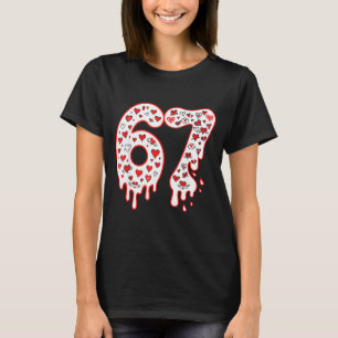 T-shirt 67 Glace Dégoulinante Mème Six Sept Génération Alp