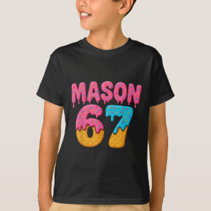 T-shirt 67 Glace qui dégouline Mème Drôle Six Sept Gen Alp