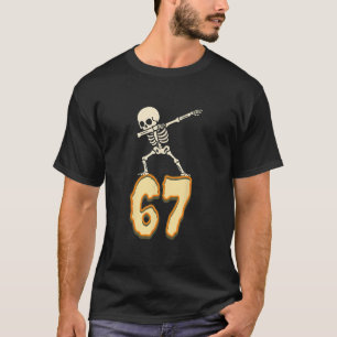 T-shirt 67 Halloween Meme 6 7 Nombres Six Sept Drôle Enfan
