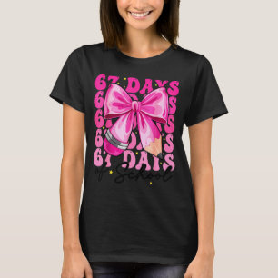 T-shirt 67 Jours D'école Coquette Bow Six Sept Mème Tasse