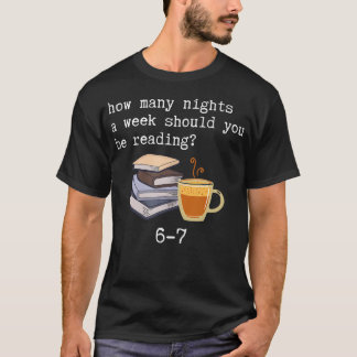 T-shirt 67 Lire chaque nuit Citation drôle pour les amateu