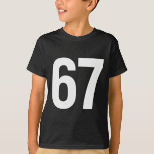 T-shirt 67 Meme Alpha Génération Z Aura Style Énergétique