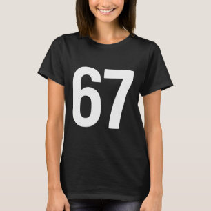 T-shirt 67 Meme Alpha Génération Z Aura Style Énergie 