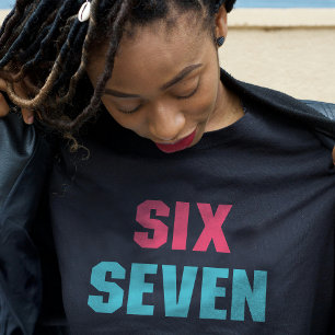 T-shirt 67 Mème amusant Six Sept Gen Alpha