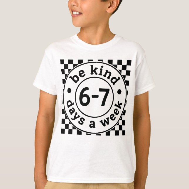 T-shirt 67 Meme, dabbing, 6 7 Numbers, Six Seven Bruh, 6th (Devant)