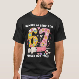 T-shirt 67 Mème d'infirmière drôle six sept infirmières éc