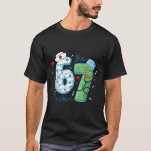 T-shirt 67 Meme Drôle Infirmière Scolaire Six Sept Meme So