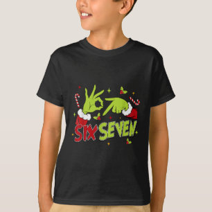 T-shirt 67 Meme Humour 6-7 Drôle Six Sept Noël