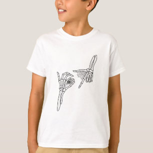 T-shirt 67 Meme Main de squelette 6 7 Halloween Six Sept