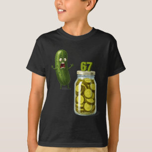 T-shirt 67 Meme Pickle Surprise Une Bouteille De Pickles T
